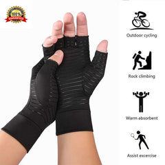 Arthritis Gloves for Men Women, Compression Copper Fiber Anti Slip