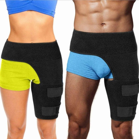 Hip Brace Thigh Compression Sleeve Groin Support for Men<br><br>