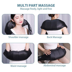 Multifunctional Electric Neck Back Massager with Soothing Heat