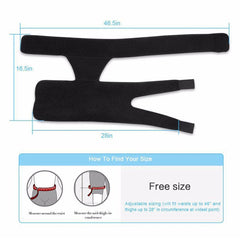 1 /2 Pcs Unisex Adjustable Hip Brace Thigh Compression Sleeve