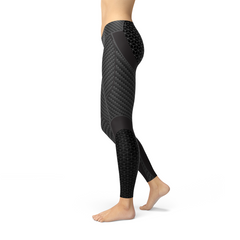 Women's Carbon Fiber Sports Leggings